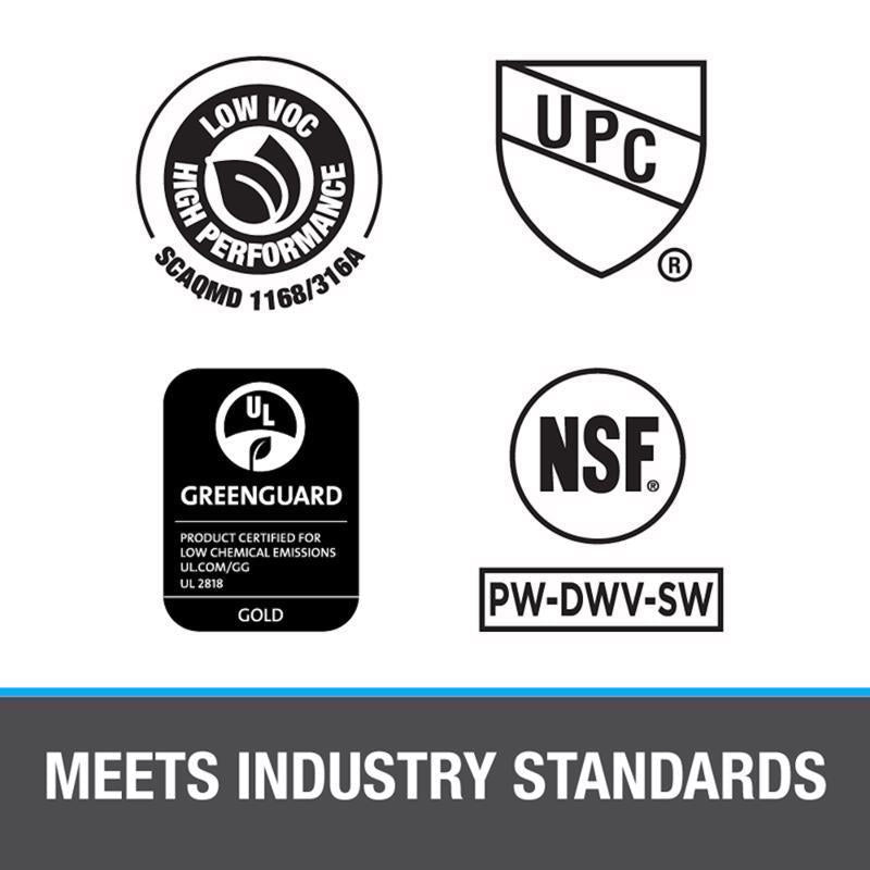 Oatey Green Transition Cement For ABS/PVC 16 oz