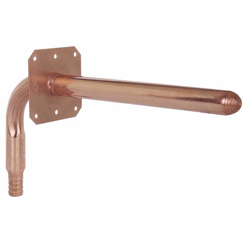 STUB OUT ELBOW CPER 1/2"