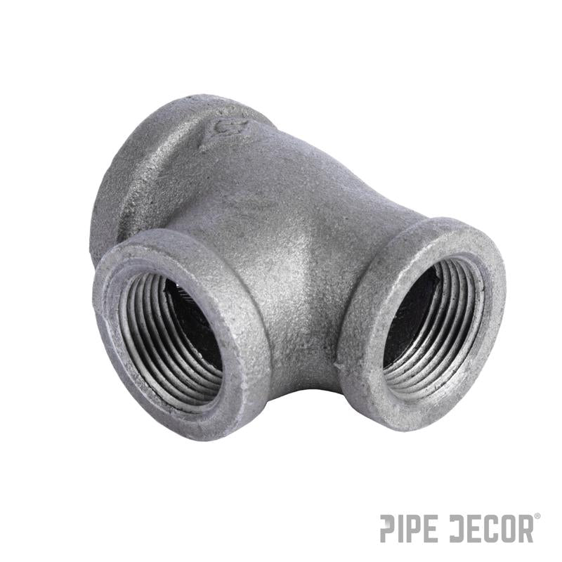 STZ Industries 1-1/4 in. FIP X 1 in. D FIP 1 in. D FIP Black Iron 3.9 in. L Reducing Tee