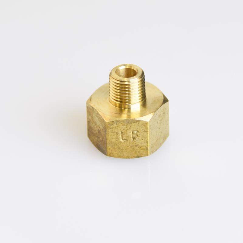 3/8 in. FPT X 1/8 in. D MPT Brass Reducing Coupling