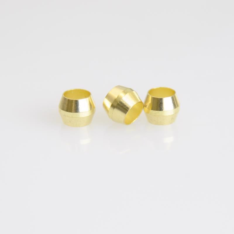 3/16 in. Compression X 3/16 in. D Compression Brass Sleeve