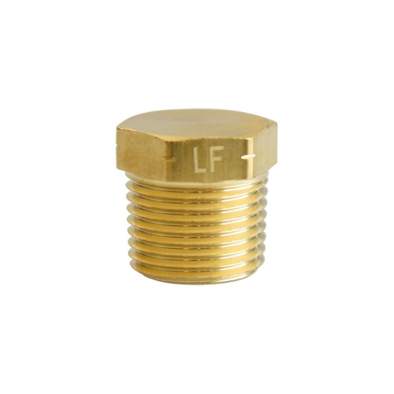 CORED HEX PLUG 3/8" MPT