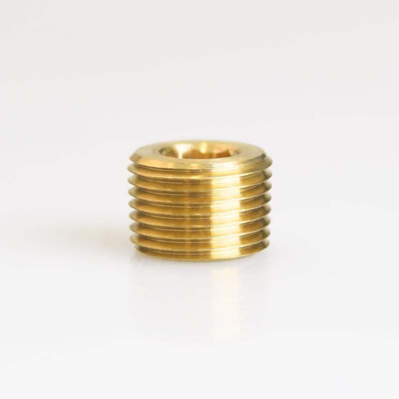 CONTR SUNK PLUG 3/8" MPT