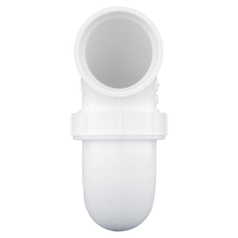 Charlotte Pipe Schedule 40 2 in. Hub X 2 in. D Hub PVC P-Trap with Union 1 pk