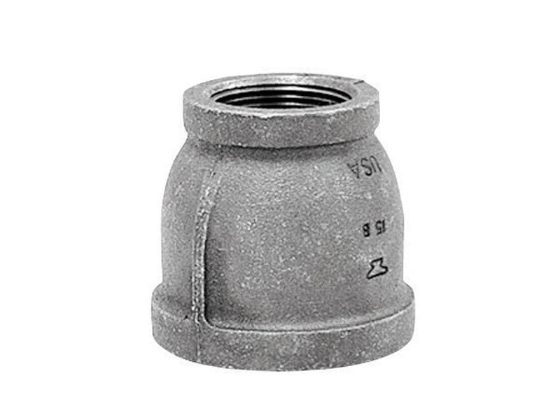 COUPL 2"X1-1/2" BLACK