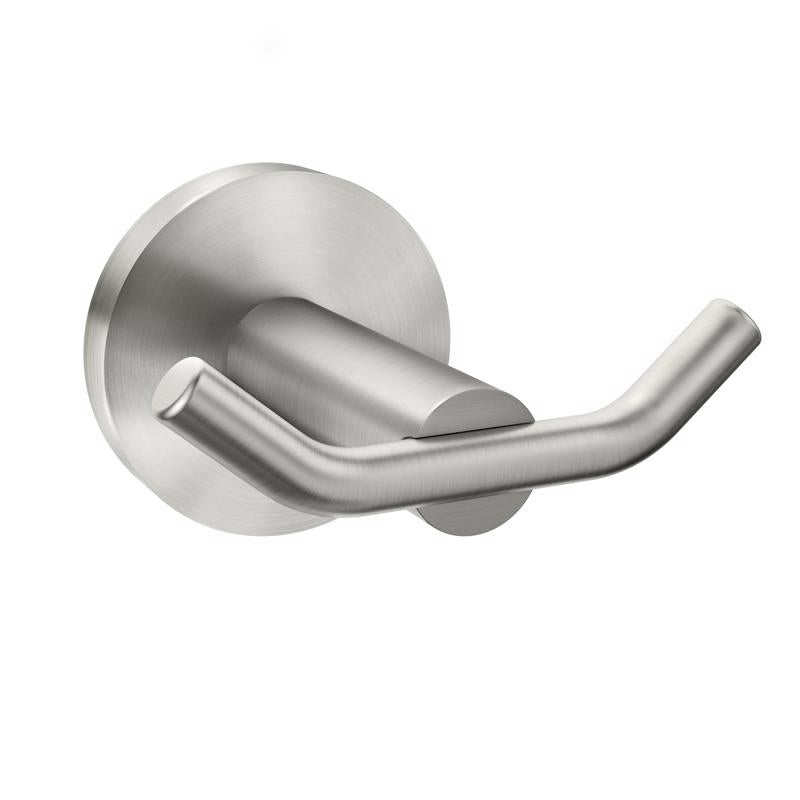 ROBE HOOK BRSHD NICKEL