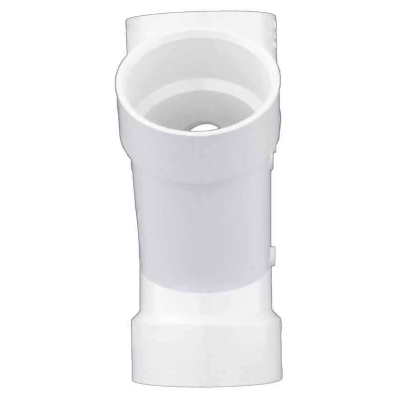 Charlotte Pipe Schedule 40 3 in. Hub X 3 in. D Hub PVC Double Wye 1 pk