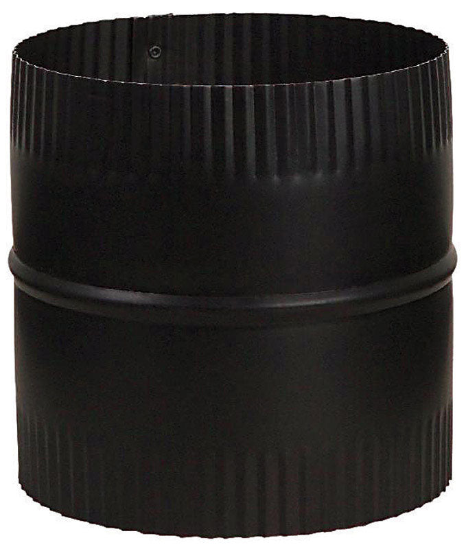 STOVE PIPE BLK STL 7"L