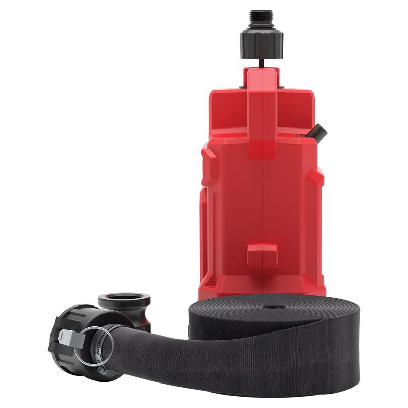 Craftsman 1/2 HP 3000 gph Thermoplastic Switchless Switch Bottom AC Submersible Utility Pump