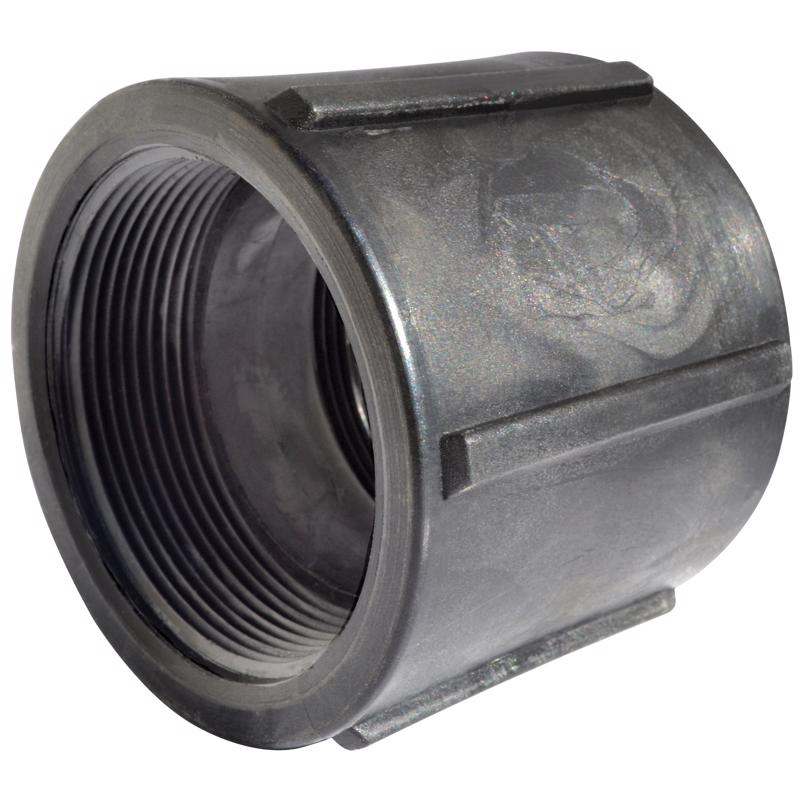 COUPLING NPT 1/2" BLK