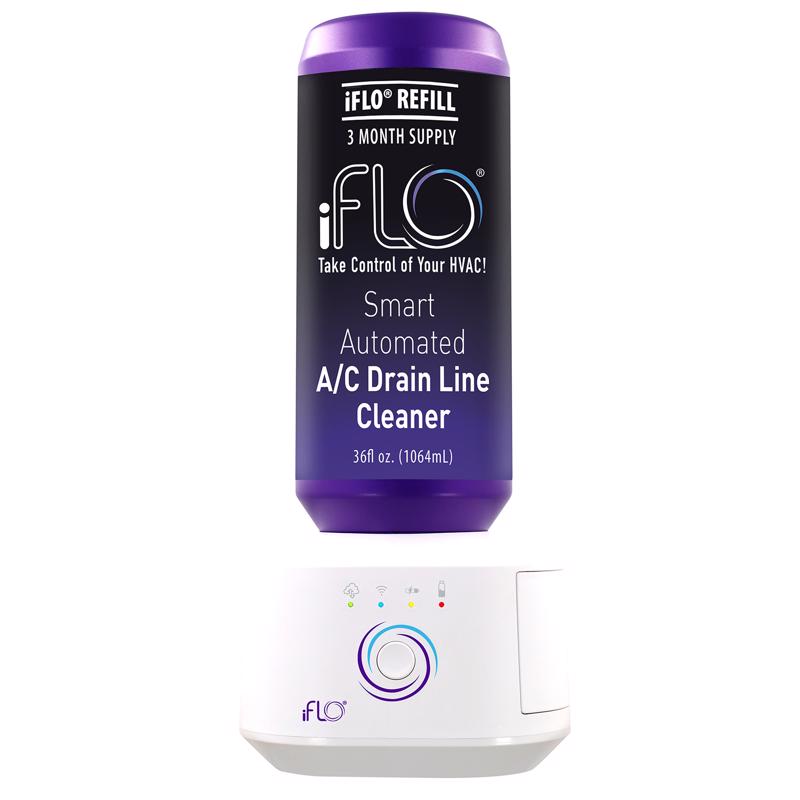 iFLO Air Conditioner Line Cleaner 11.18 in. W X 11.62 in. H White