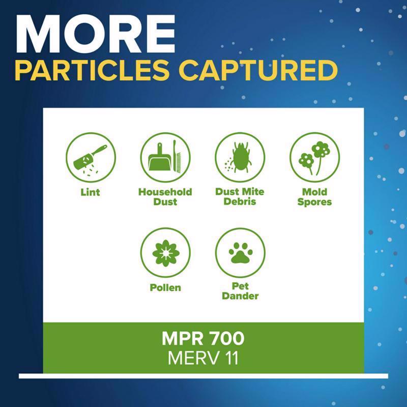 Filtrete 24 in. W X 24 in. H X 1 in. D Polypropylene 8 MERV Air Filter 1 pk