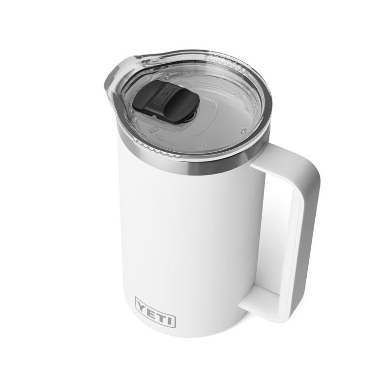 YETI 64 oz White Pitcher Stainless Steel