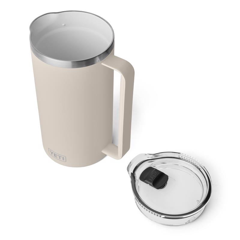 YETI Rambler 64 oz Cape Taupe Pitcher Stainless Steel