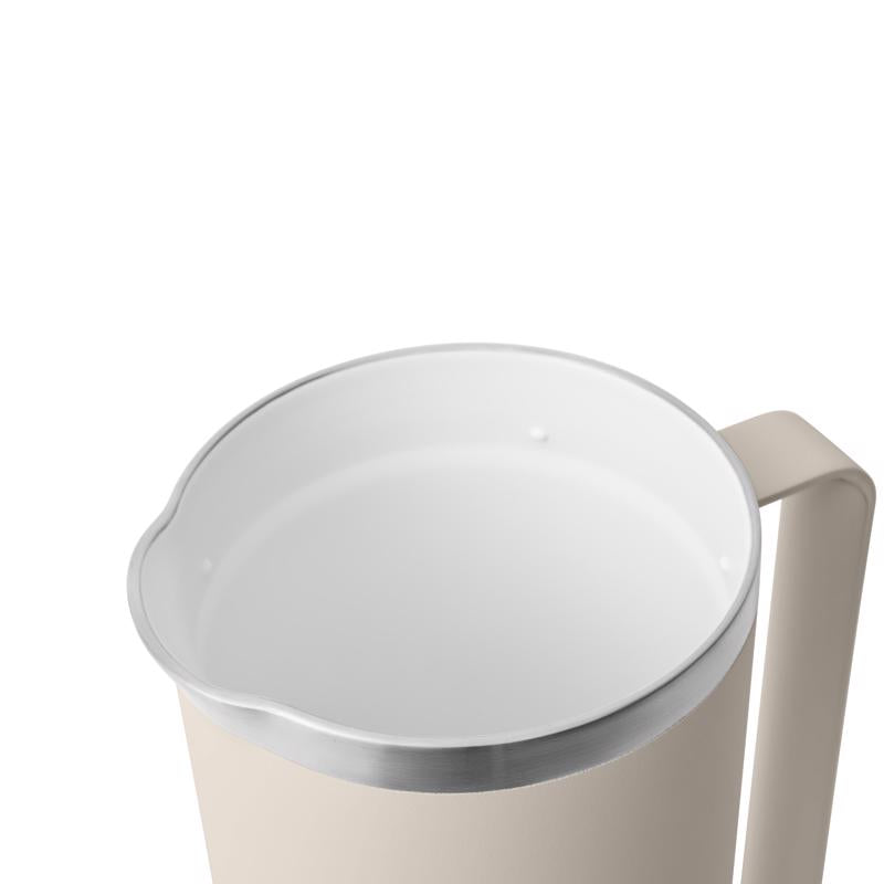 YETI Rambler 64 oz Cape Taupe Pitcher Stainless Steel