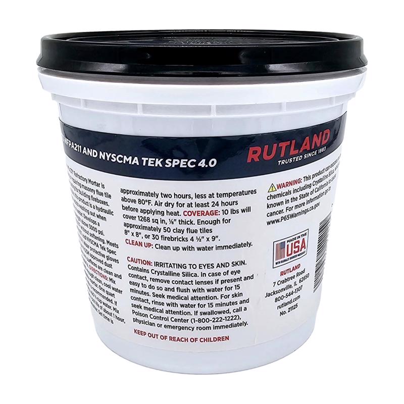 FIREPLAC MORTAR GRY 2.5#