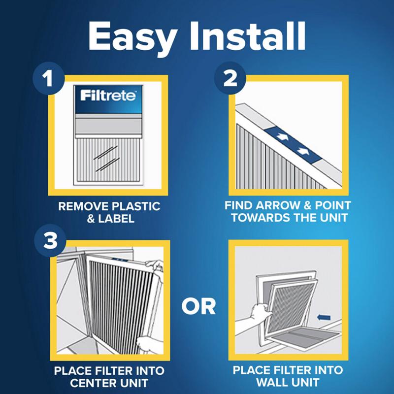 Filtrete High Performance 16 in. W X 20 in. H X 1 in. Polypropylene 14 MERV Pleated Air Filter 1 pk