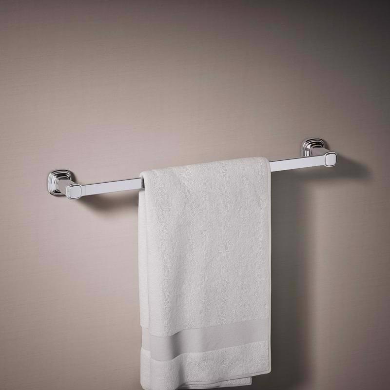 Kohler Envelu Chrome Silver Towel Bar 24 in. L Metal