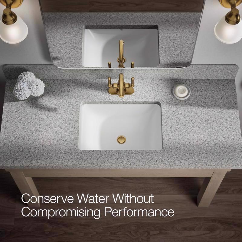 Kohler Facile Brass Traditional Centerset Bathroom Sink Faucet 4 in.
