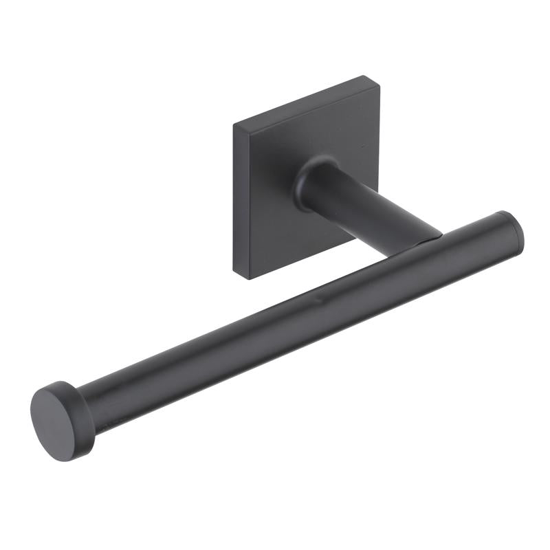 OakBrook Matte Black Toilet Paper Holder