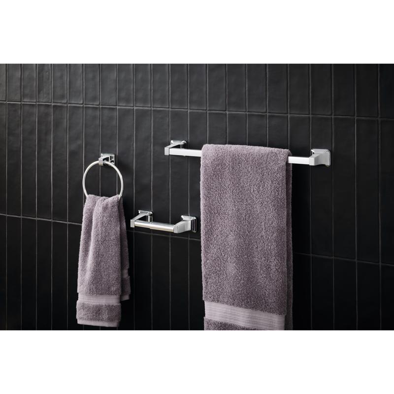 OakBrook Chrome Chrome Zinc Bath Accessory Set