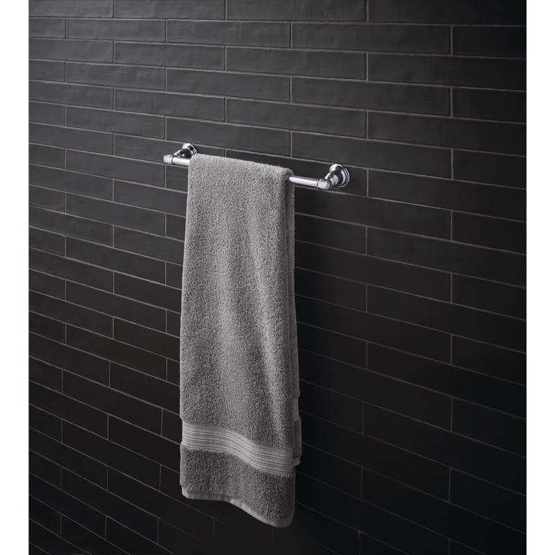 OakBrook Collection Chrome Towel Bar Die Cast Zinc