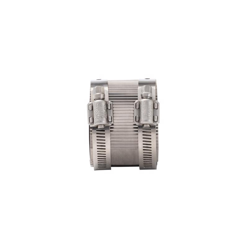 Proline BK Products 2 in. Hub Sizes X 1-1/2 in. D Hub Sizes Neoprene/Stainless Steel No Hub Coupling