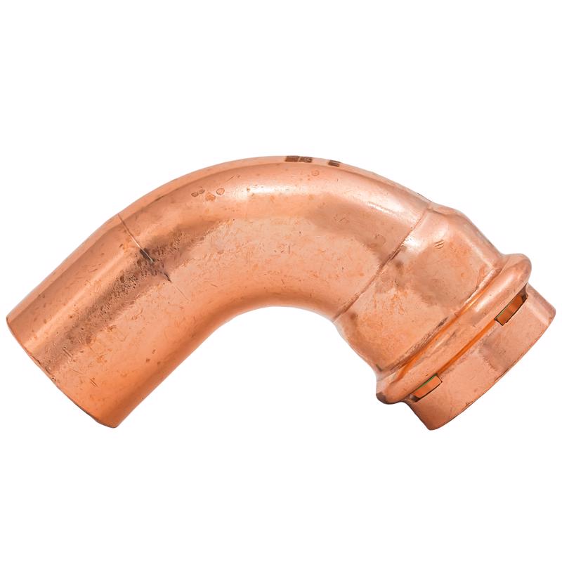 QuickFitting 1 in. Press in. FTG in. Copper 90 Degree Street Elbow