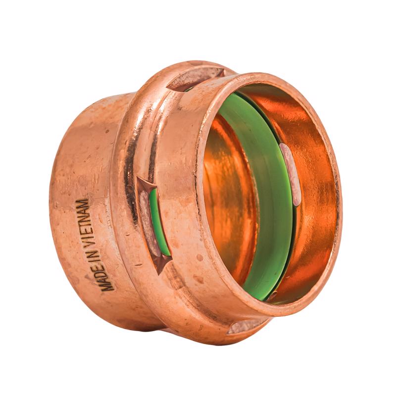 QuickFitting 1 in. Press in. Press in. Copper Cap