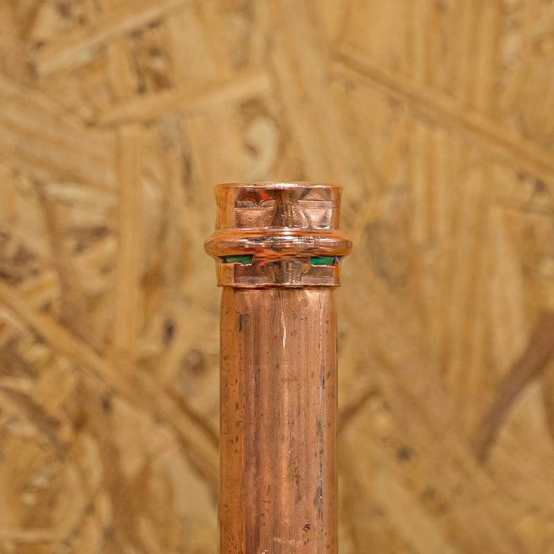 QuickFitting 1 in. Press in. Press in. Copper Cap