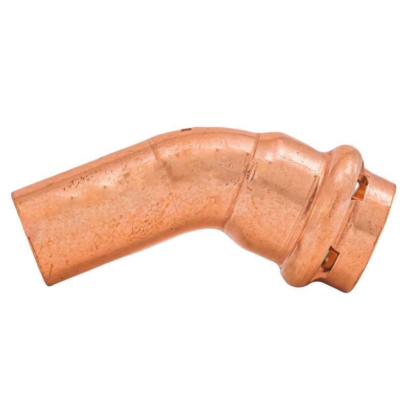 QuickFitting 1/2 in. Press in. FTG in. Copper 45 Degree Street Elbow