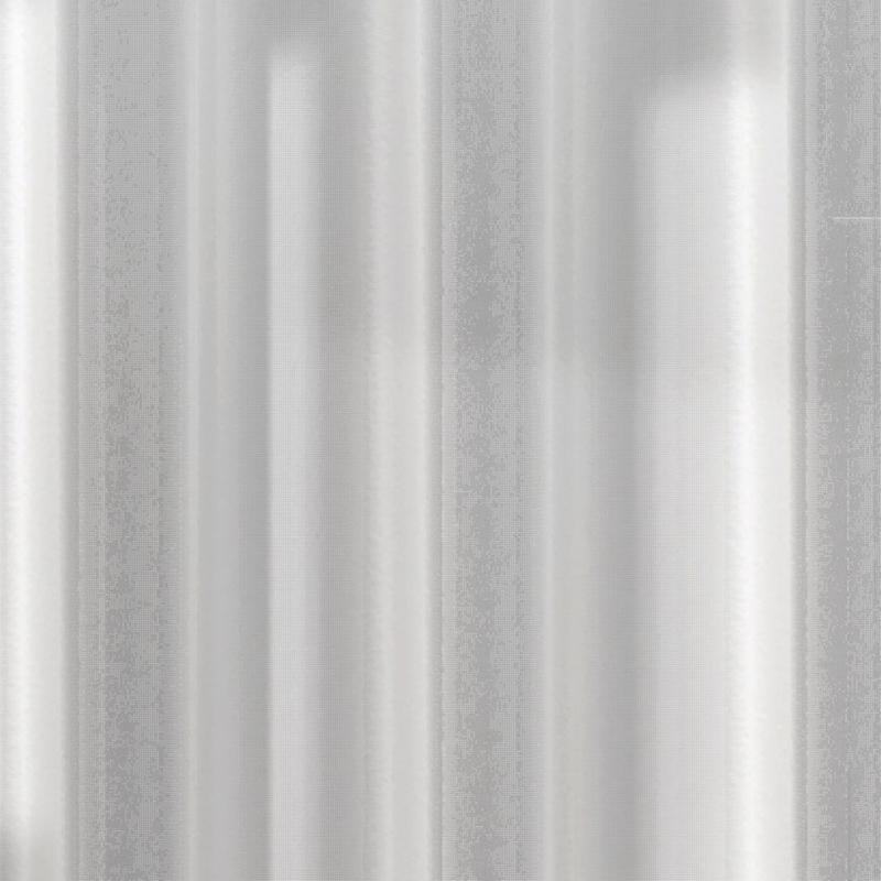 Zenna Home 78 in. H X 70 in. W Frosted Shower Curtain Liner PEVA