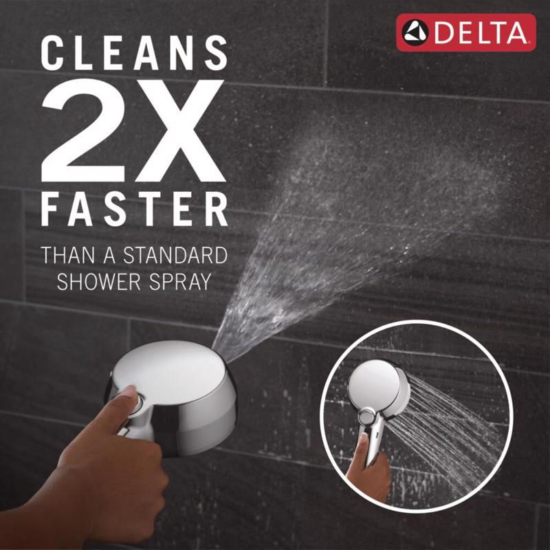 Delta Chrome 5 settings Showerhead Combo 1.75 gpm