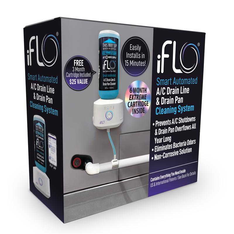 Air Innovations iFLO A/C Drain Line Cleaner Kit 36 fl. oz. Liquid