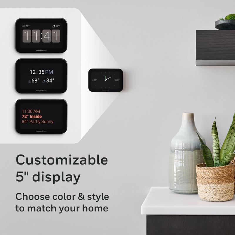 Honeywell Home X8S Built In WiFi Heating and Cooling Touch Screen Smart-Enabled Programmable Thermos