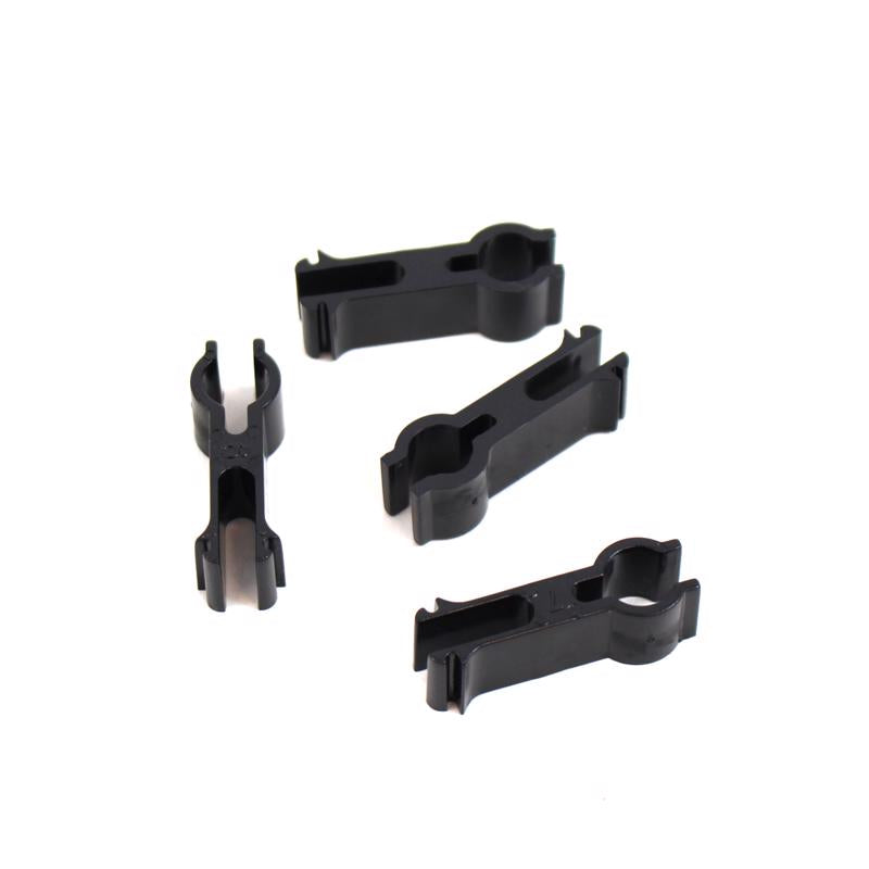 Dial Black Plastic Tube Retainer Clip