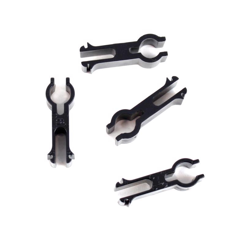 Dial Black Plastic Tube Retainer Clip
