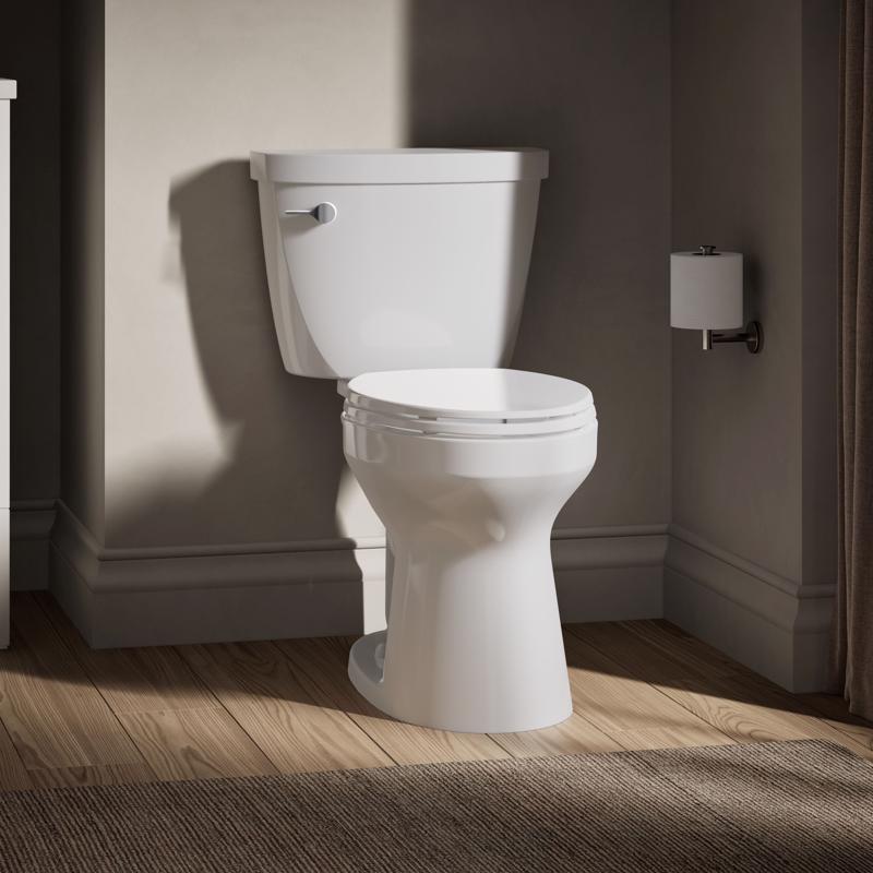 Kohler Cimarron ADA Compliant 1.28 gal White Elongated Complete Toilet