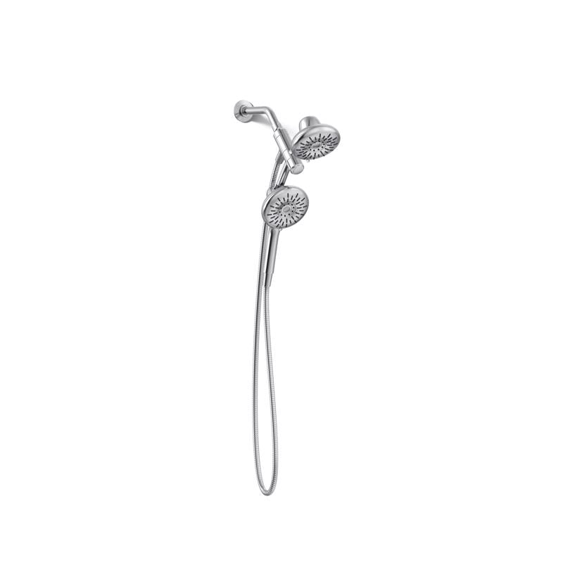 Kohler Bellerose Polished Chrome Plastic 3 settings Showerhead Combo 1.75 gpm