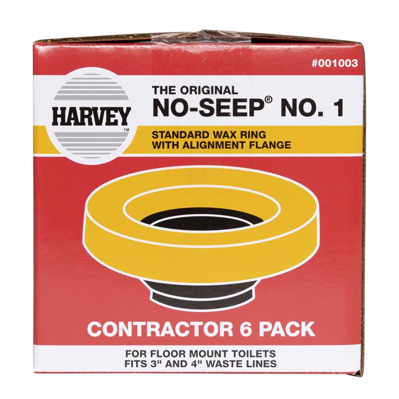 Harvey Wax Ring with Flange Petroleum Wax For Universal