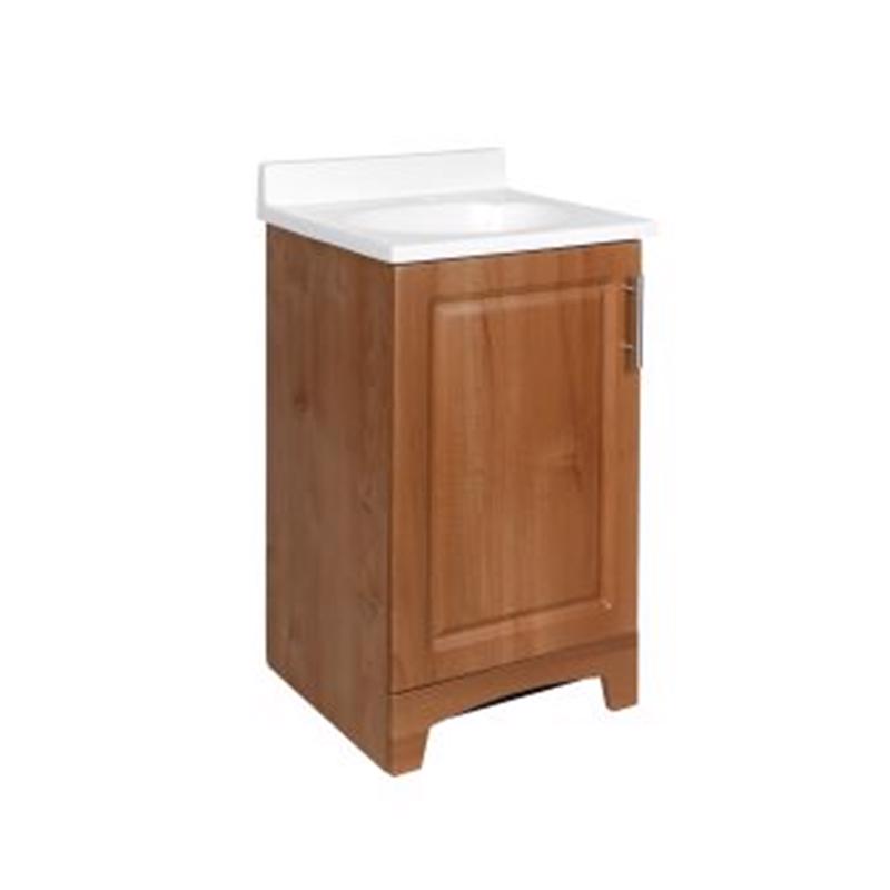 Royal Cabinets Single Oak Amati Bathroom Vanity 18 in. W X 17 in. D X 33.5 in. H
