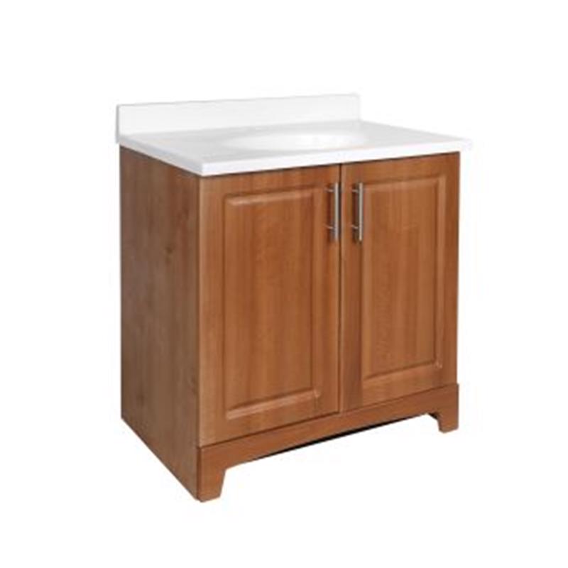 Royal Cabinets Single Oak Amati Bathroom Vanity 30 in. W X 17 in. D X 33.5 in. H