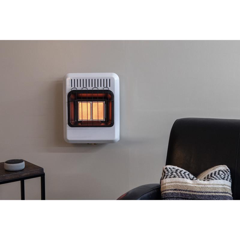 Mr. Heater 300 sq ft 10000 BTU Natural Gas/Propane Wall Heater