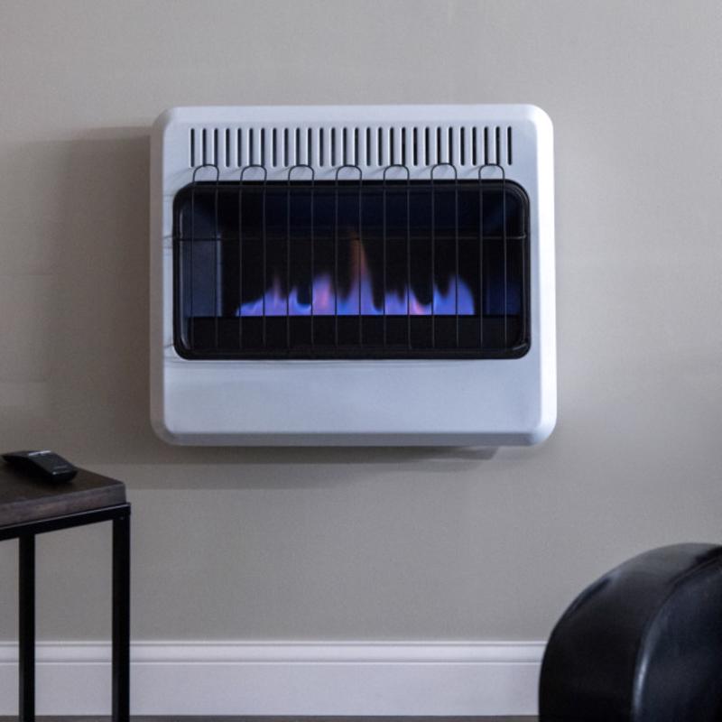 Mr. Heater 1000 sq ft 30000 BTU Natural Gas/Propane Wall Heater