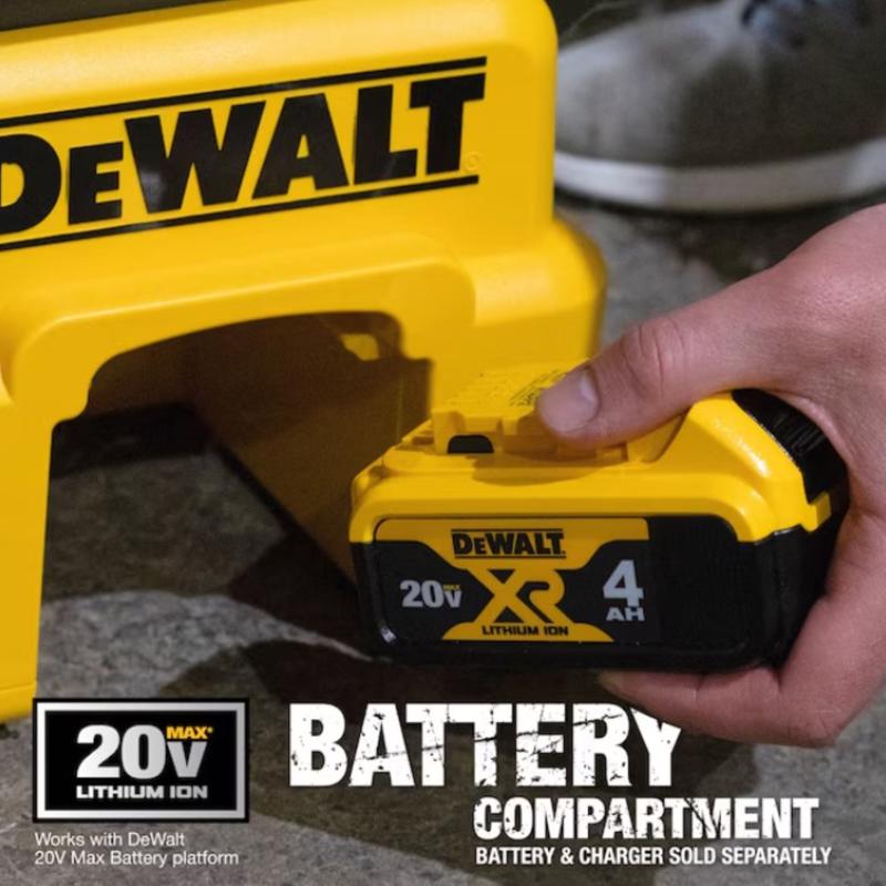DeWalt 1750 sq ft Propane Portable Forced Air Heater 70000 BTU