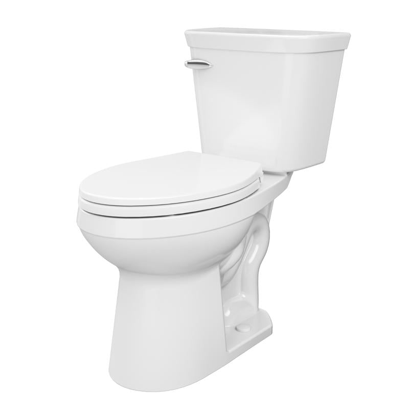 Gerber ADA Compliant 1.28 gal White Elongated Complete Toilet