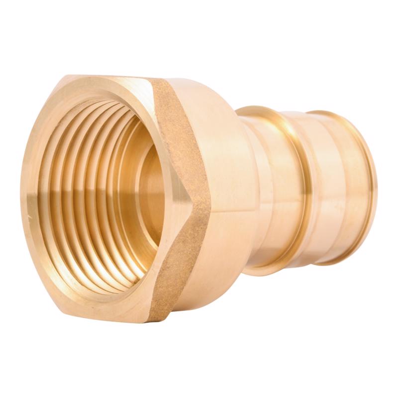 SharkBite PEX-A 1/2 in. Expansion PEX each X 3/4 in. D FNPT each Brass Reducing Coupling