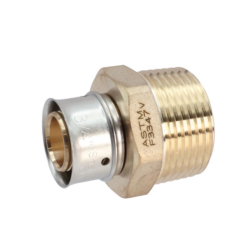 SharkBite PEX Press 3/4 in. Press each X 1 in. D MNPT each Brass Male Adapter