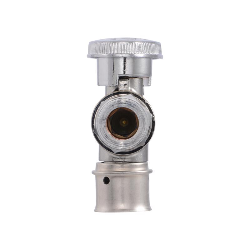 Sharkbite PEX Press 1/2 in. X 3/8 in. C x C Brass Drain Valve