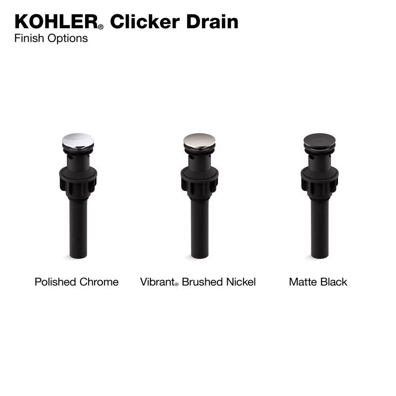 Kohler 1-1/4 in. D Plastic Lavatory Sink Drain